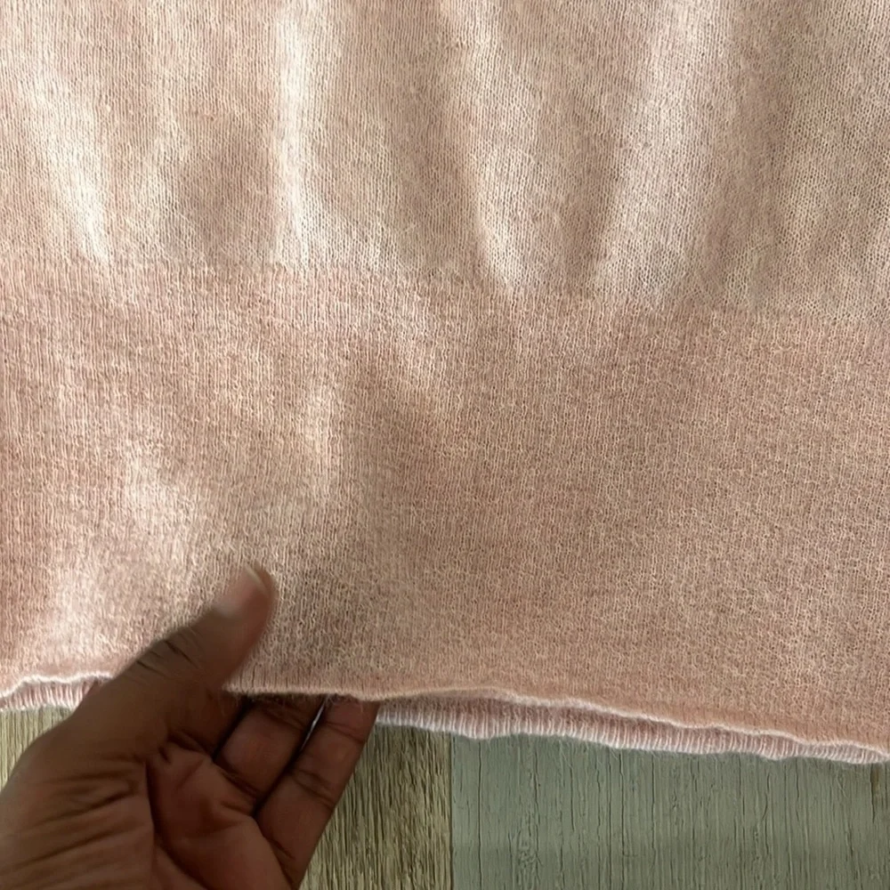 Jack Wills Girls Pink Crew Neck Sweater Size US 4 Pull Over